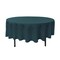 90 Inch Round Tablecloth Polyester Poplin Wrinkle Resistant Stain Resistant